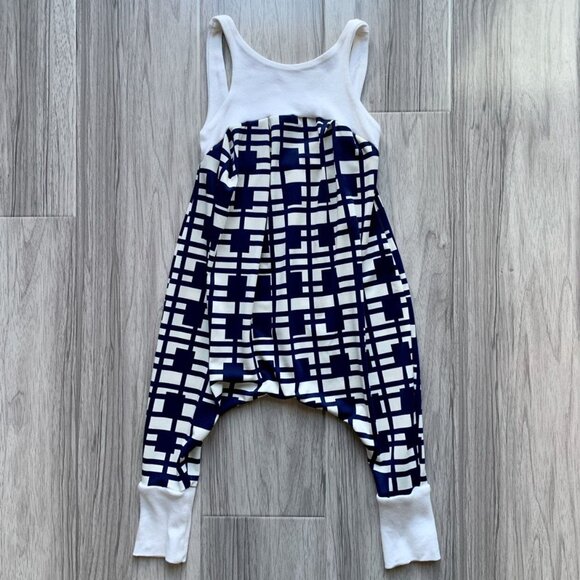 Handmade Geo Shape Harem Tank Romper - Picture 1 of 7